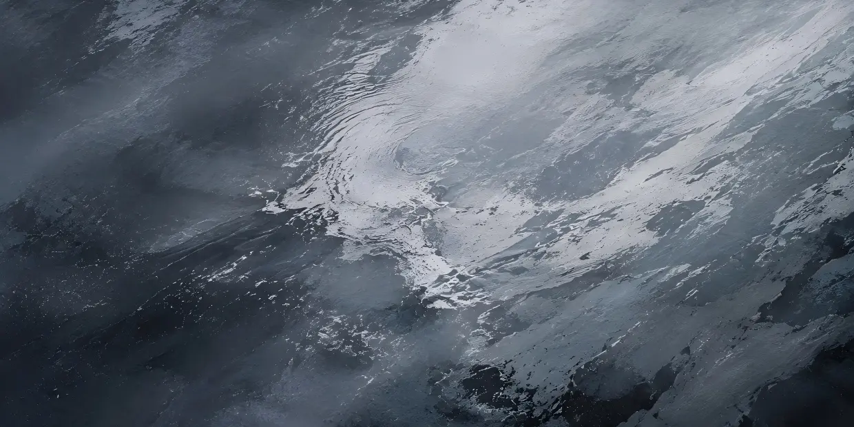 在水泥地上游泳的人
